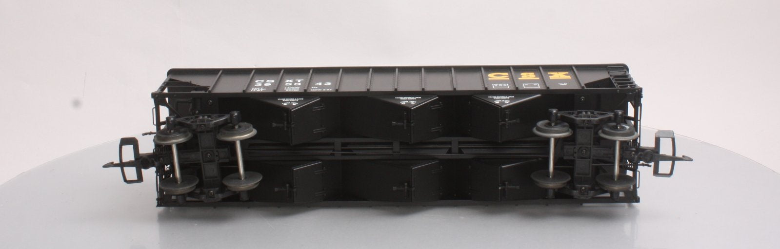 USA Trains R14011 G CSXT 70-Ton 3-Bay Coal Hopper with Coal Load #295338