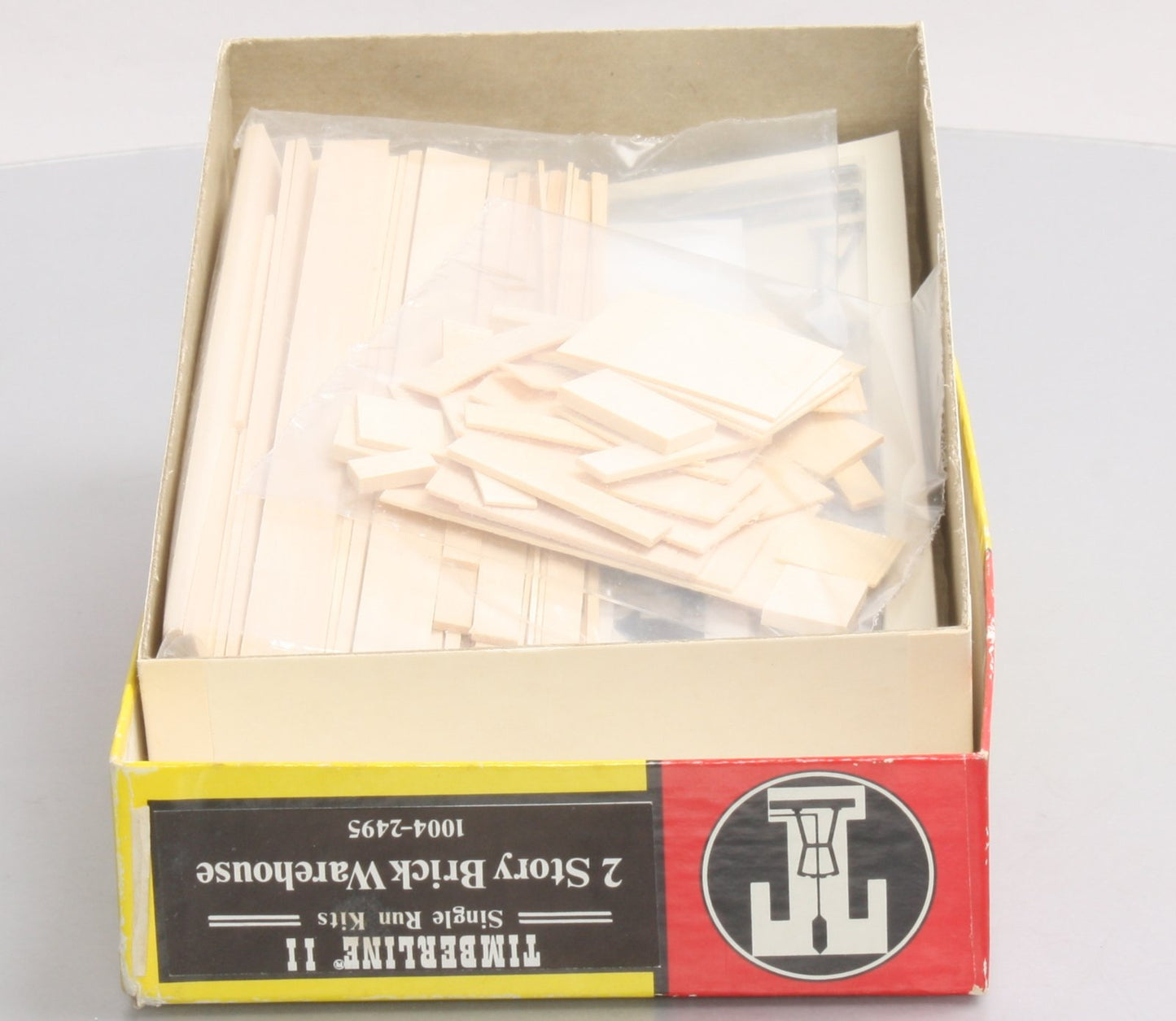 Timberline Models 1004-2495 HO Scale 2-Story Brick Warehouse Craftsman Kit