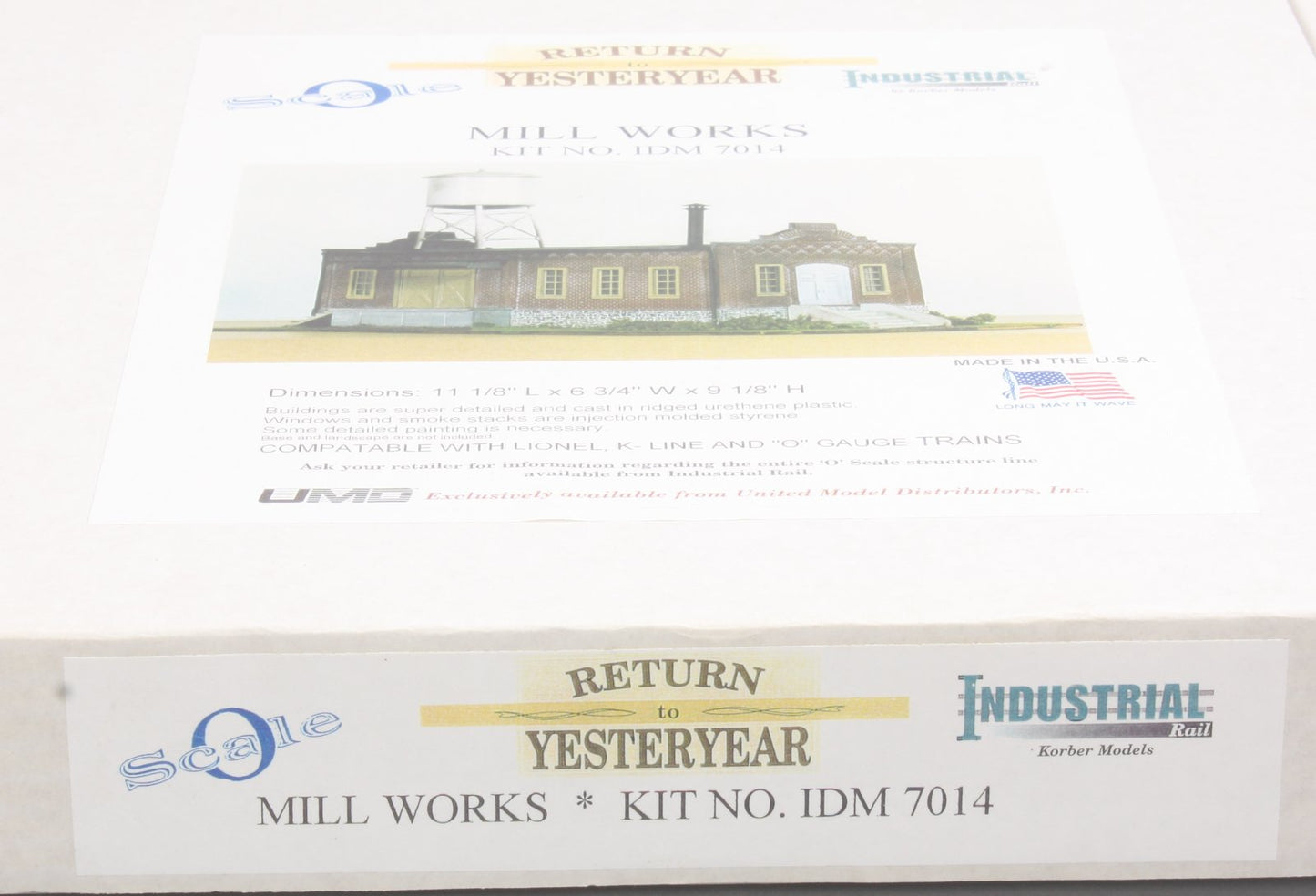 Korber 7014 O Scale Mill Works Kit