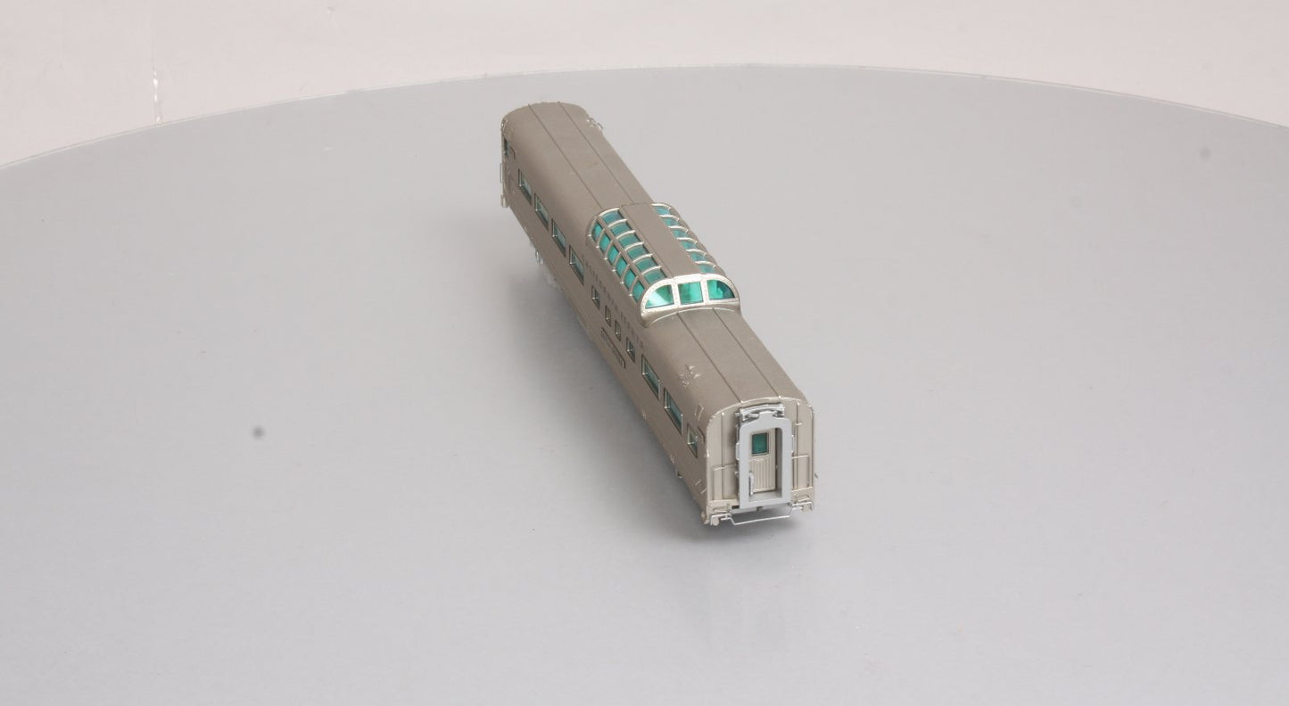 Broadway Limited 502 HO CB&Q "Silver Bridle" CZ Vista Dome Passenger Car #4716