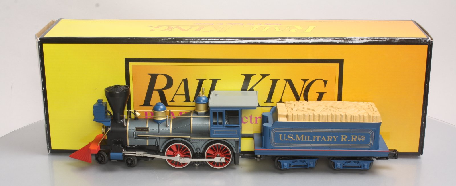 MTH 30-1575-1 O U.S. Military 4-4-0 General Steam Engine with Proto-Sound 3.0