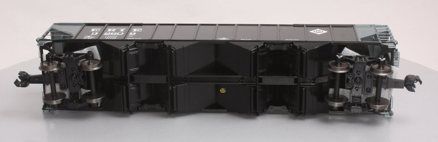 MTH 70-75022 G Scale Erie 4-Bay Hopper with Metal Wheels