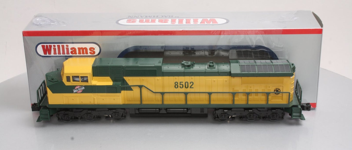 Williams 20406 Chicago & North Western Dash-9 Powered Diesel Locomotive #8502