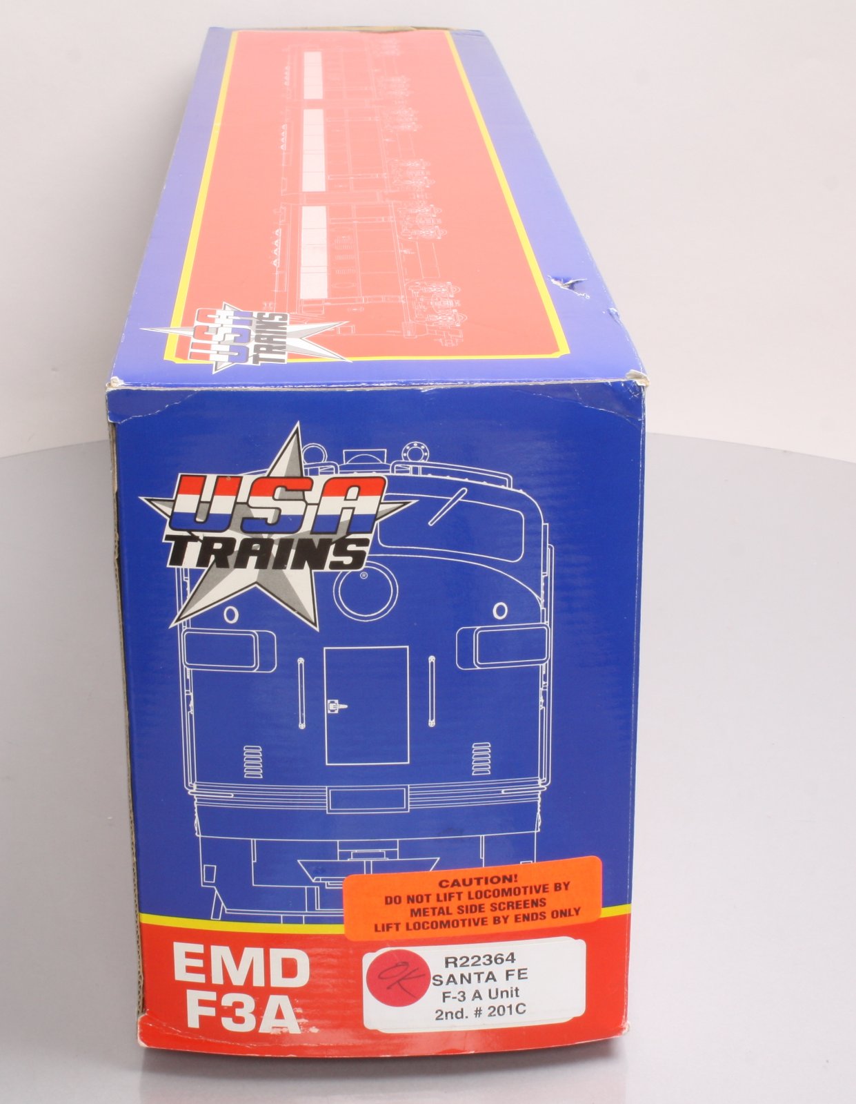 USA Trains R22364 G ATSF EMD F-3A Unit Powered Diesel Locomotive