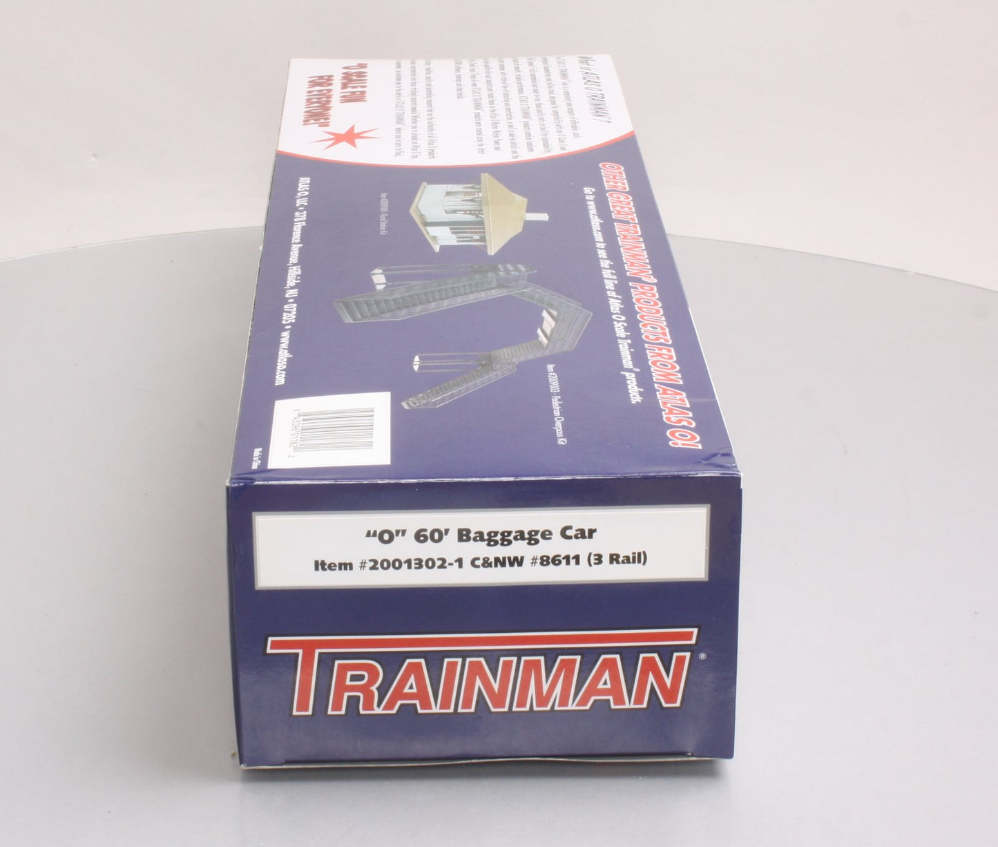 Atlas 2001302 Chicago & North Western 60' Baggage Car #8611