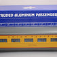 USA Trains R31051 G UP City of Los Angeles Corrugated Aluminum Coach Lighted #1