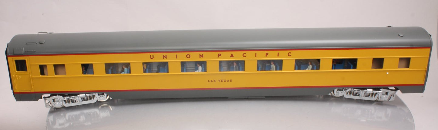 USA Trains R31051 G UP City of Los Angeles Corrugated Aluminum Coach Lighted #1
