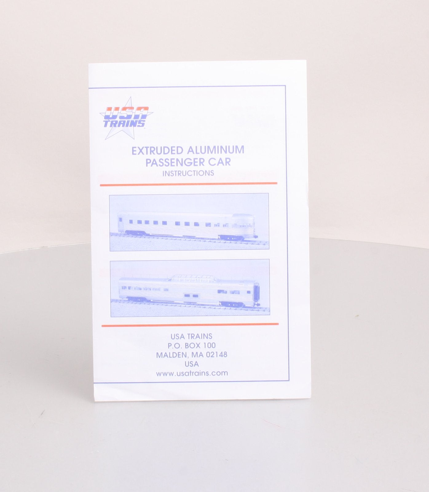 USA Trains R31051 G UP City of Los Angeles Corrugated Aluminum Coach Lighted #1
