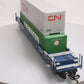 USA Trains 17126 CN Gunderson Husky Stack with 2 Containers - Metal Wheels