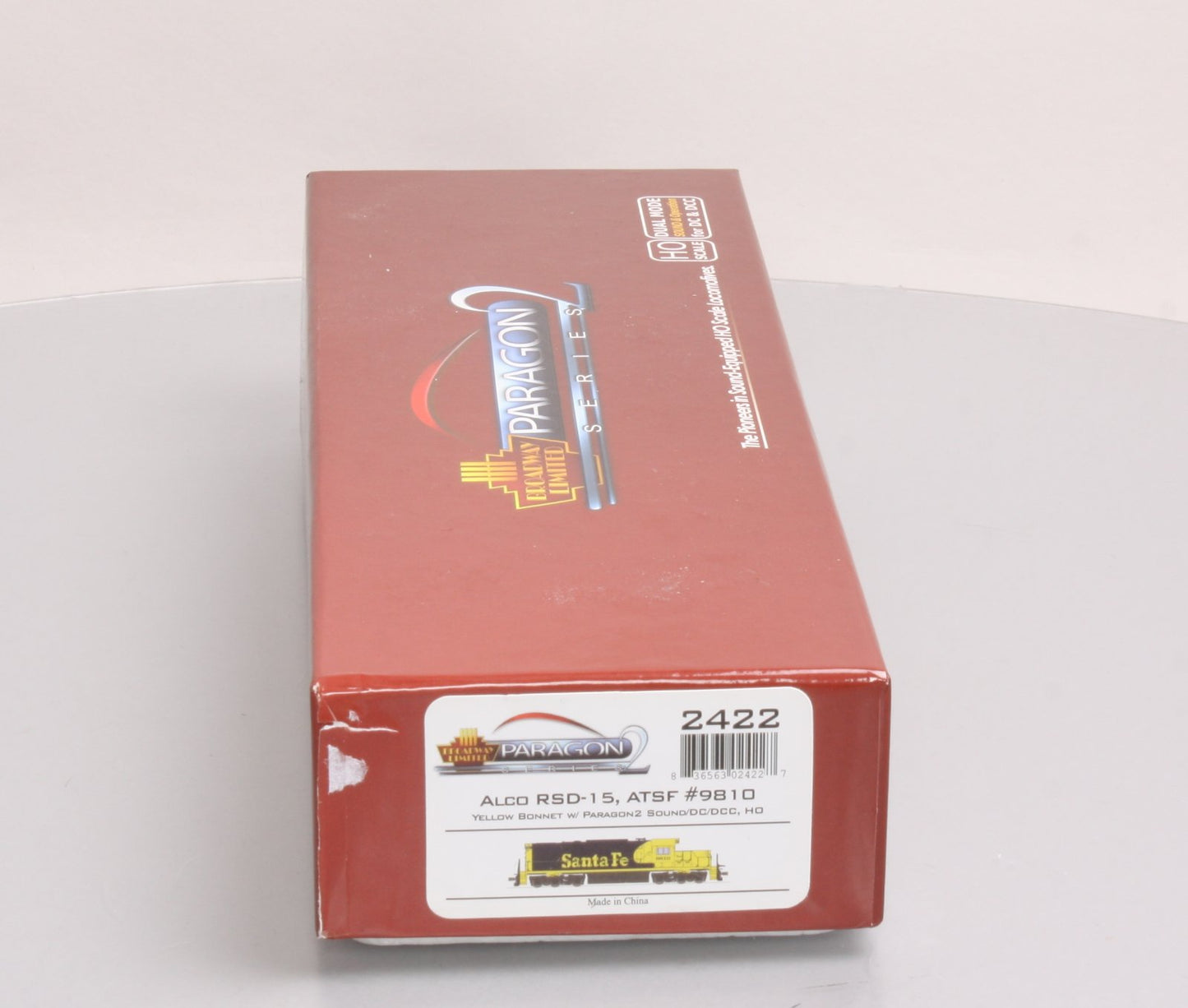 Broadway Limited 2422 HO Santa Fe Alco RSD15 Low Nose with Sound & DCC #9810