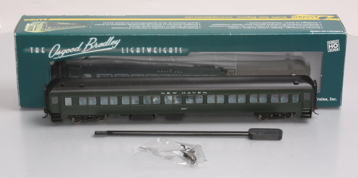 Rapido Trains 109025 HO New Haven 10-Window Coach #8201