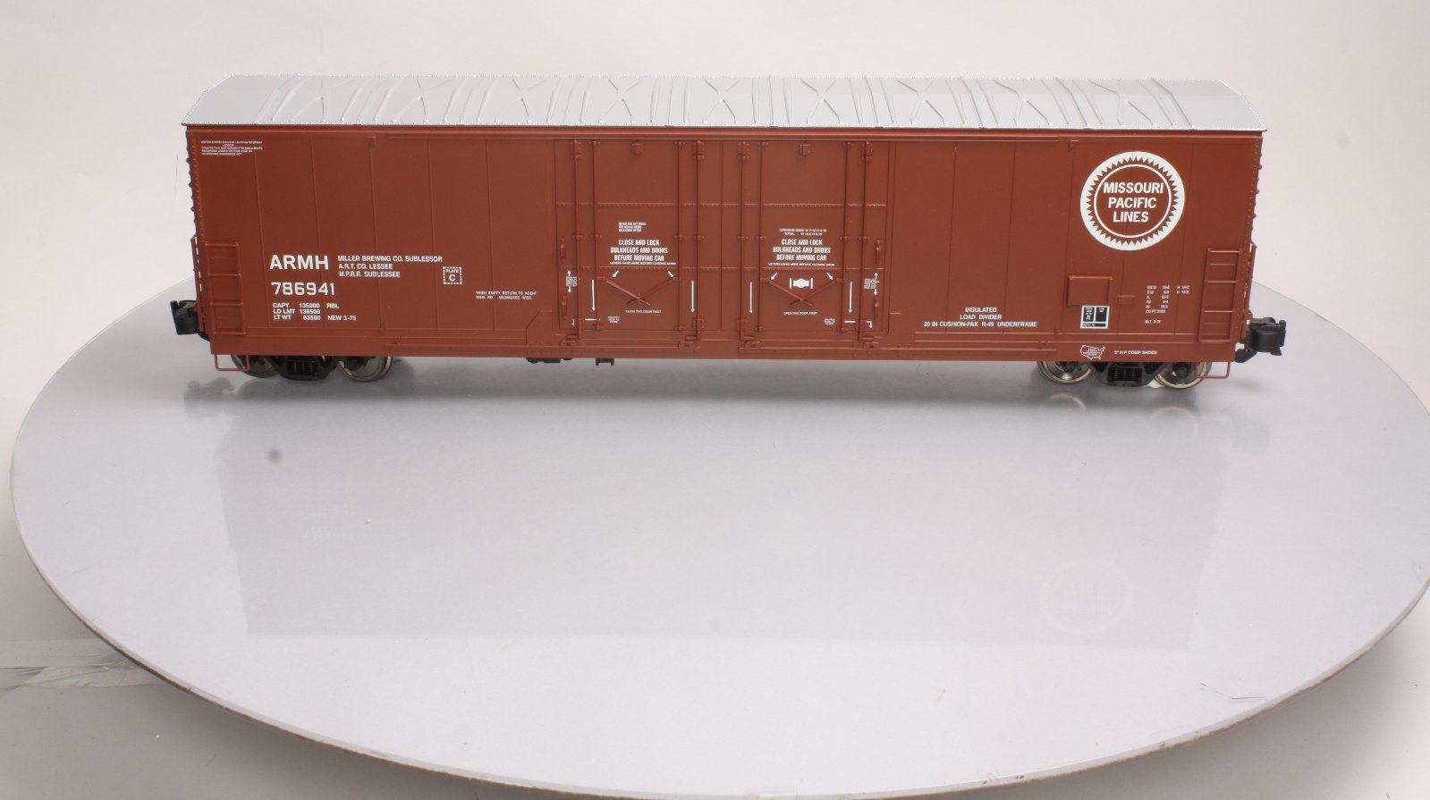 Aristo-Craft 50012 53' Missouri Pacific Evans Box Car