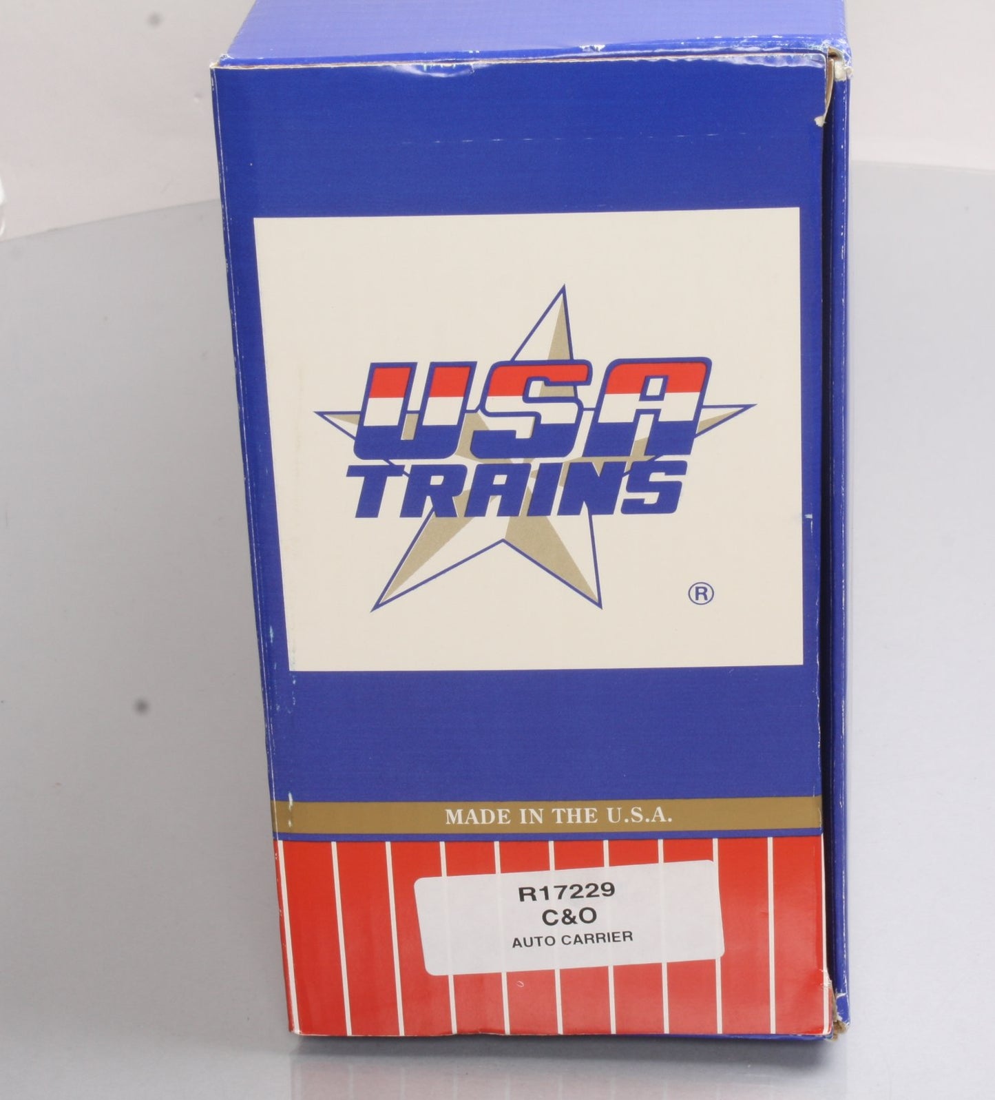USA Trains 17229 G Chesapeake & Ohio Double-Deck Auto Rack #19651 Blue