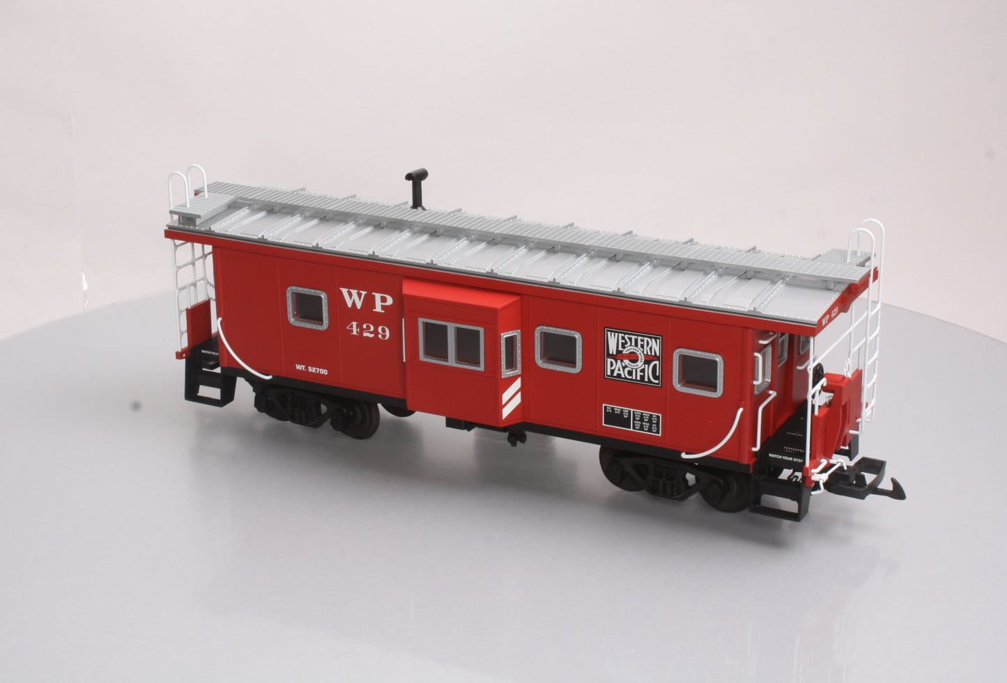 USA Trains 12068 G Western Pacific Bay Window Caboose #429