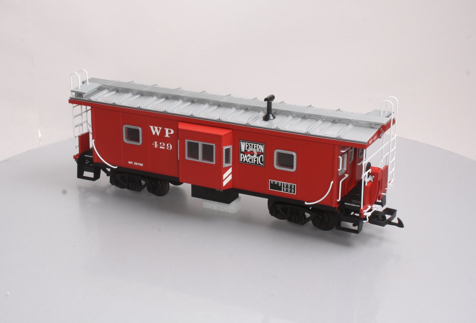 USA Trains 12068 G Western Pacific Bay Window Caboose #429