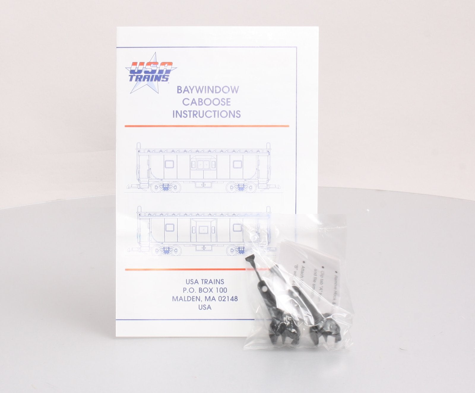 USA Trains 12068 G Western Pacific Bay Window Caboose #429