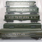 Williams 251 New York Central Green O Gauge Madison Car Set