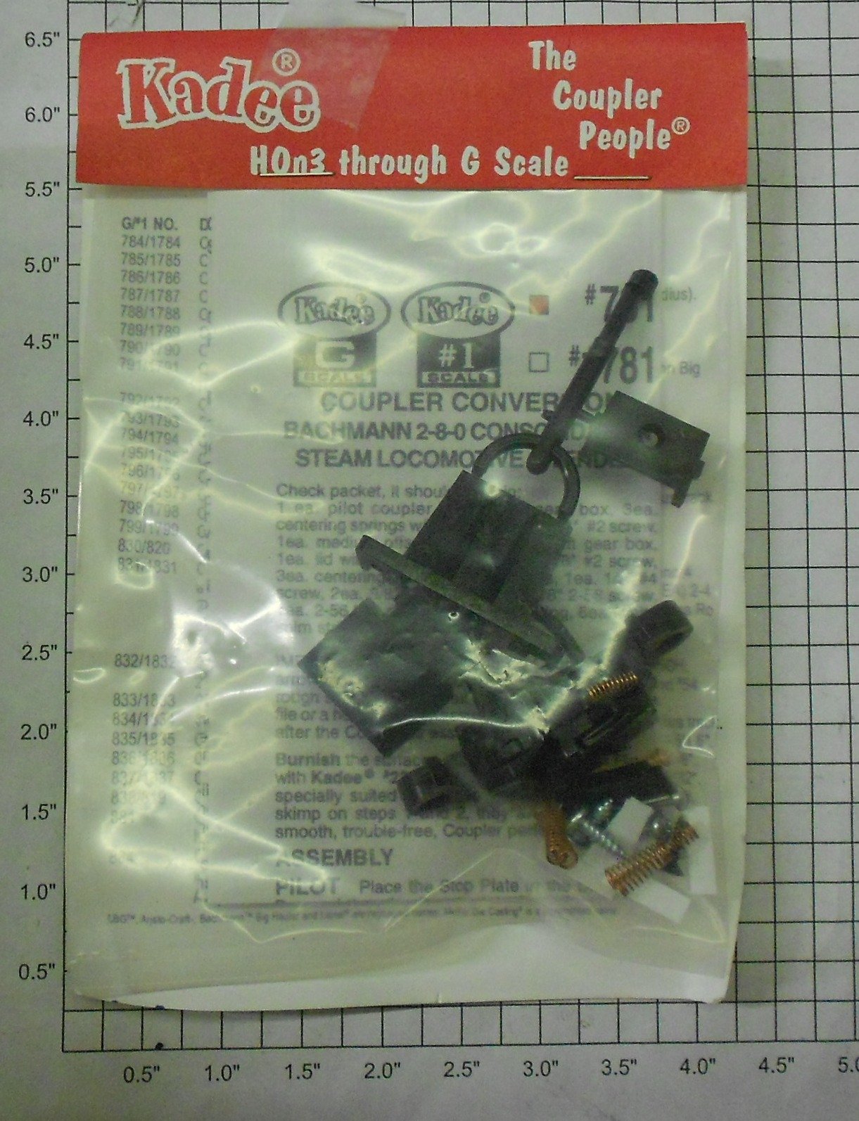 Kadee 781 G Coupler Conversion for Bachmann 2-8-0 Consolidation Steam