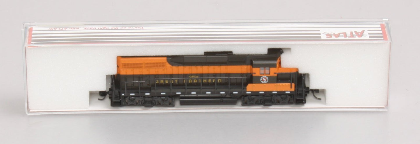 Atlas 4731 N Scale Great Northern EMD GP30 Diesel Locomotive #3012