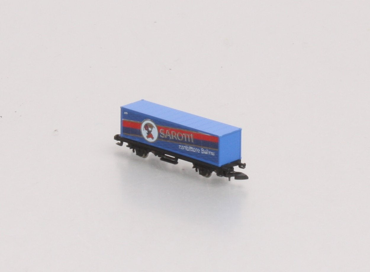 Marklin 87715 Z Scale Sarotti Flatcar with Container