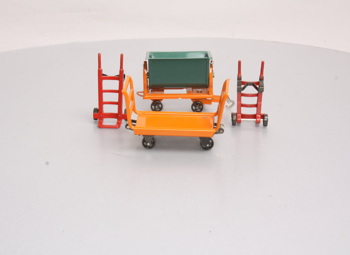 MTH 11-90038 Orange Cart/Peacock Dump #163 Freight Accessory Set