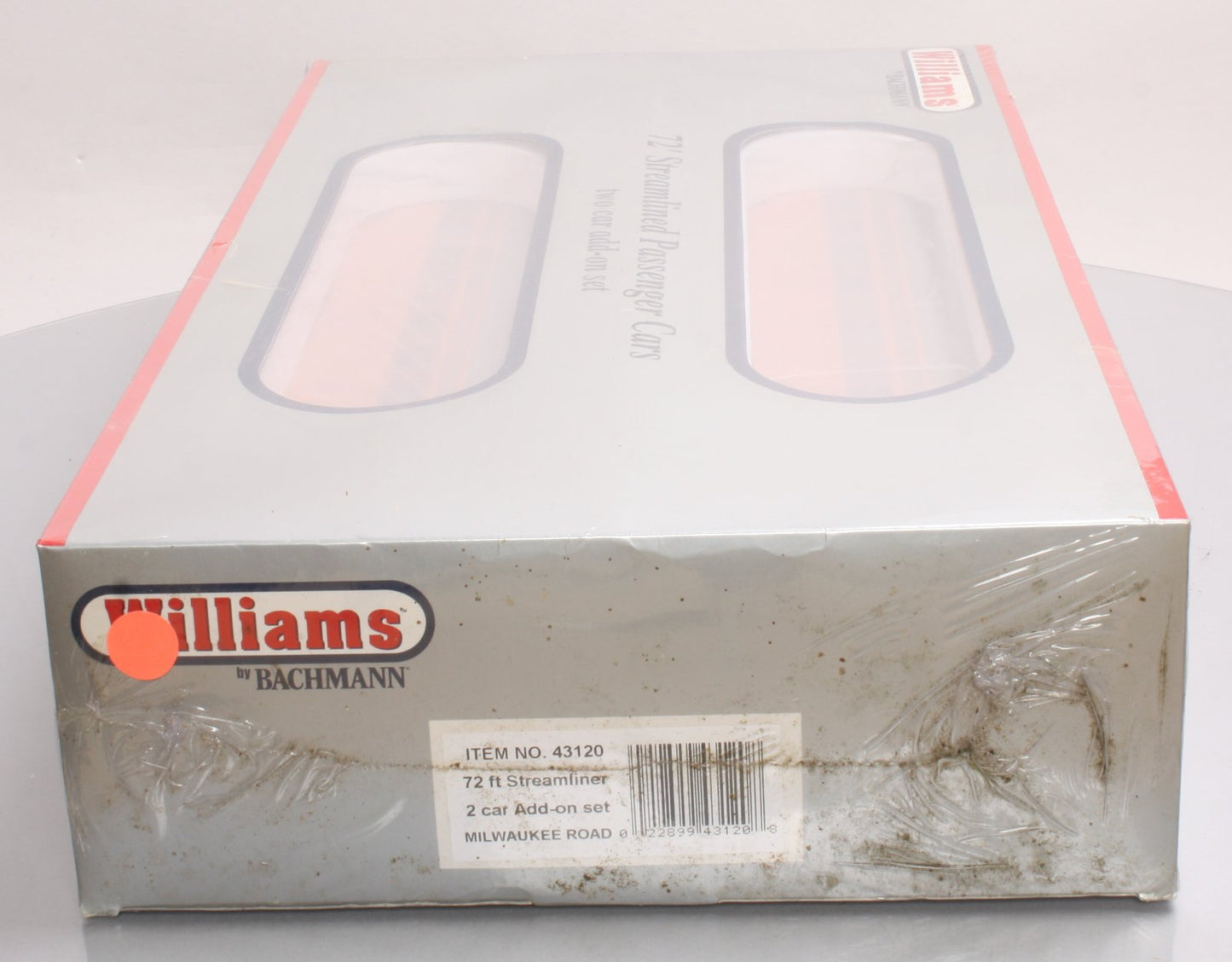 Williams 43120 Milwaukee Rd. 72 Ft. Streamline Passenger 2-Pack