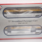 Williams 43155 O Gauge C&O 72 Ft. Streamline Passenger Cars (Set of 4)