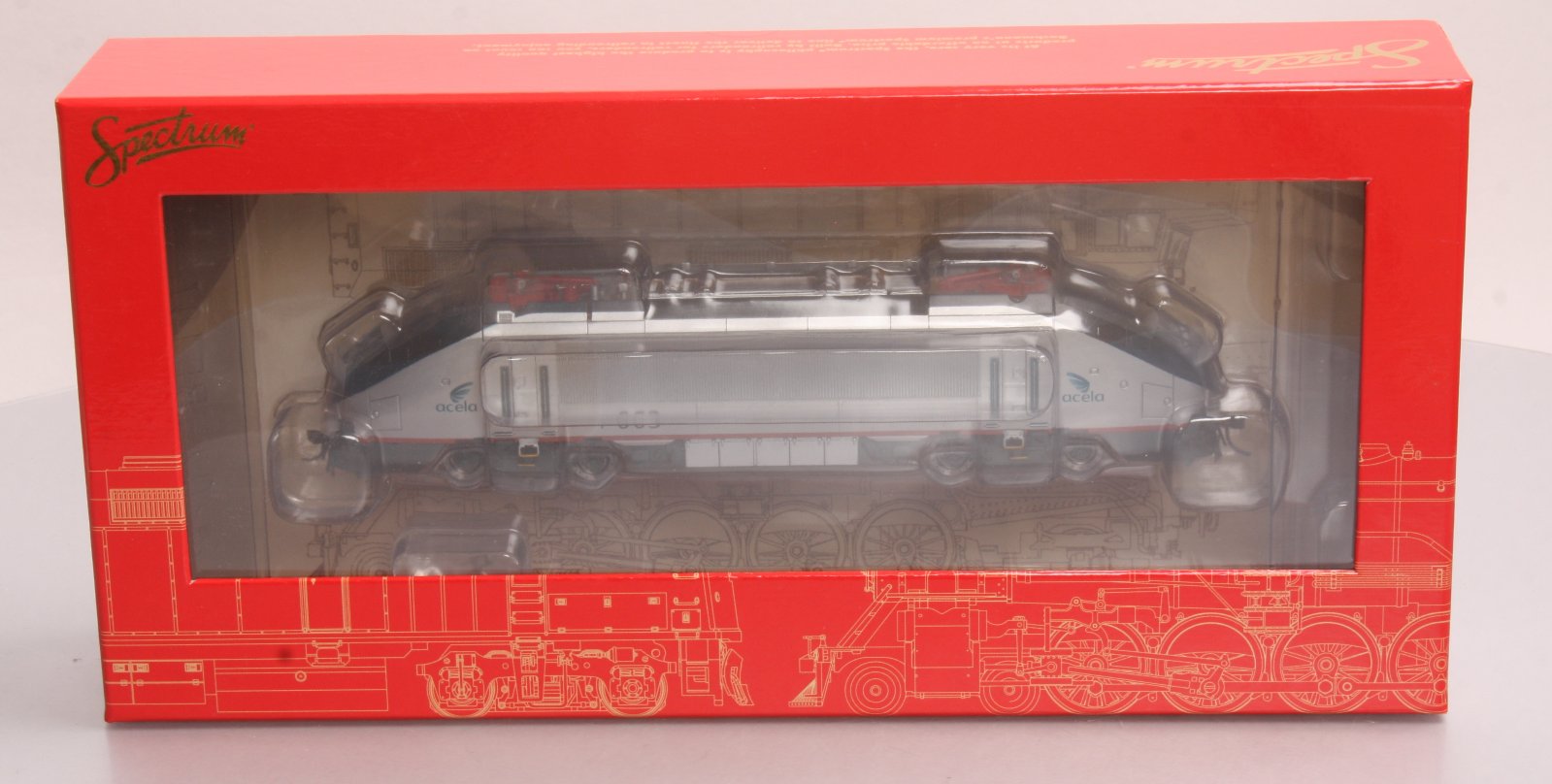 Bachmann 83013 HO Amtrak Acela HHP-8 Electric Locomotive w/DCC #663