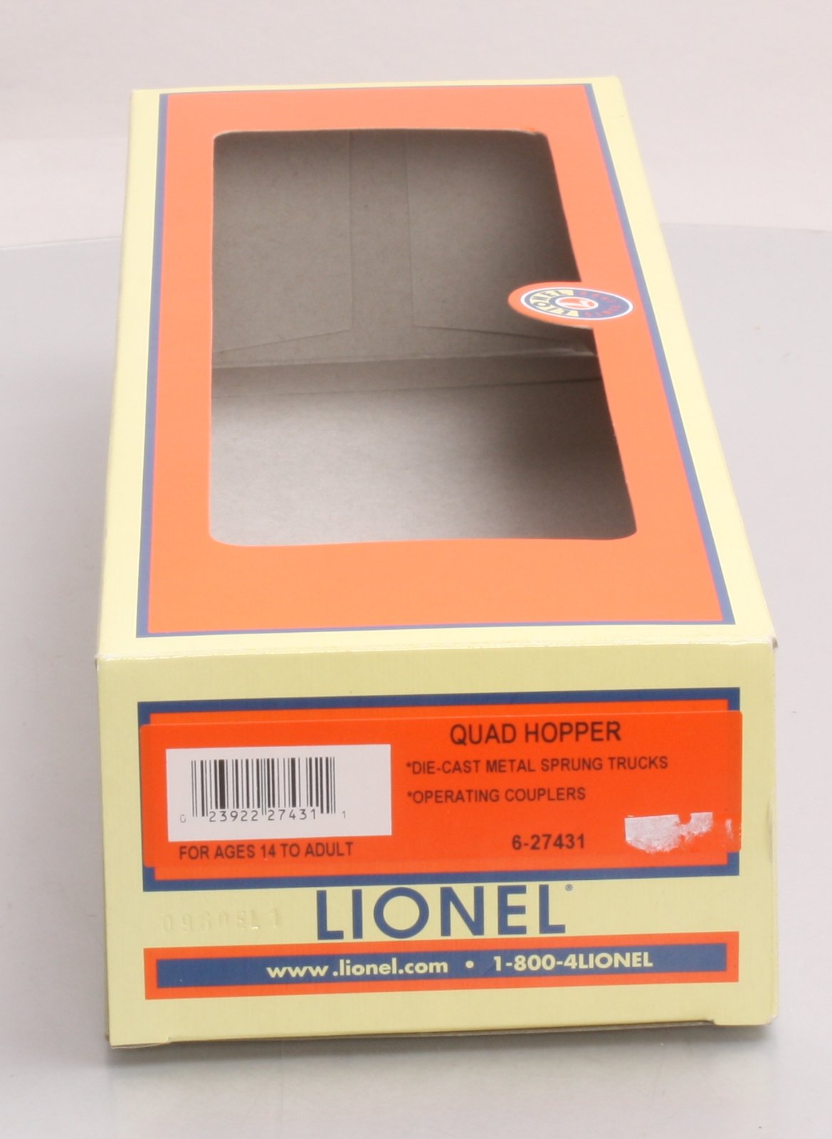 Lionel 6-27431 O B&O "The King Lives" Quad Hopper