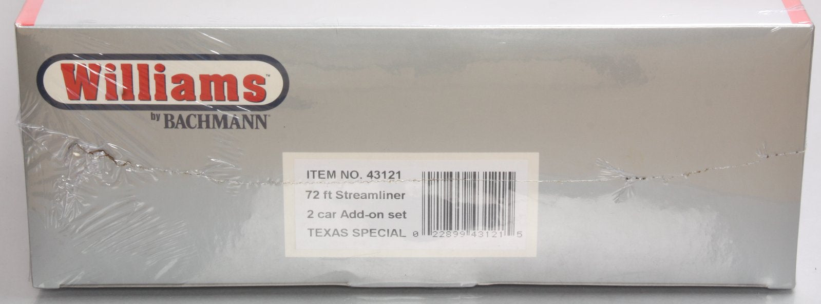 Williams 43121 O Gauge Texas Special 72 Ft. Streamline Passenger 2-Pack