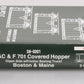 Kato 38-0201 Boston & Maine ACF Hopper Car Set (3)
