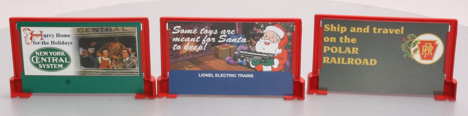 Lionel 6-35295 O Christmas Billboard Set