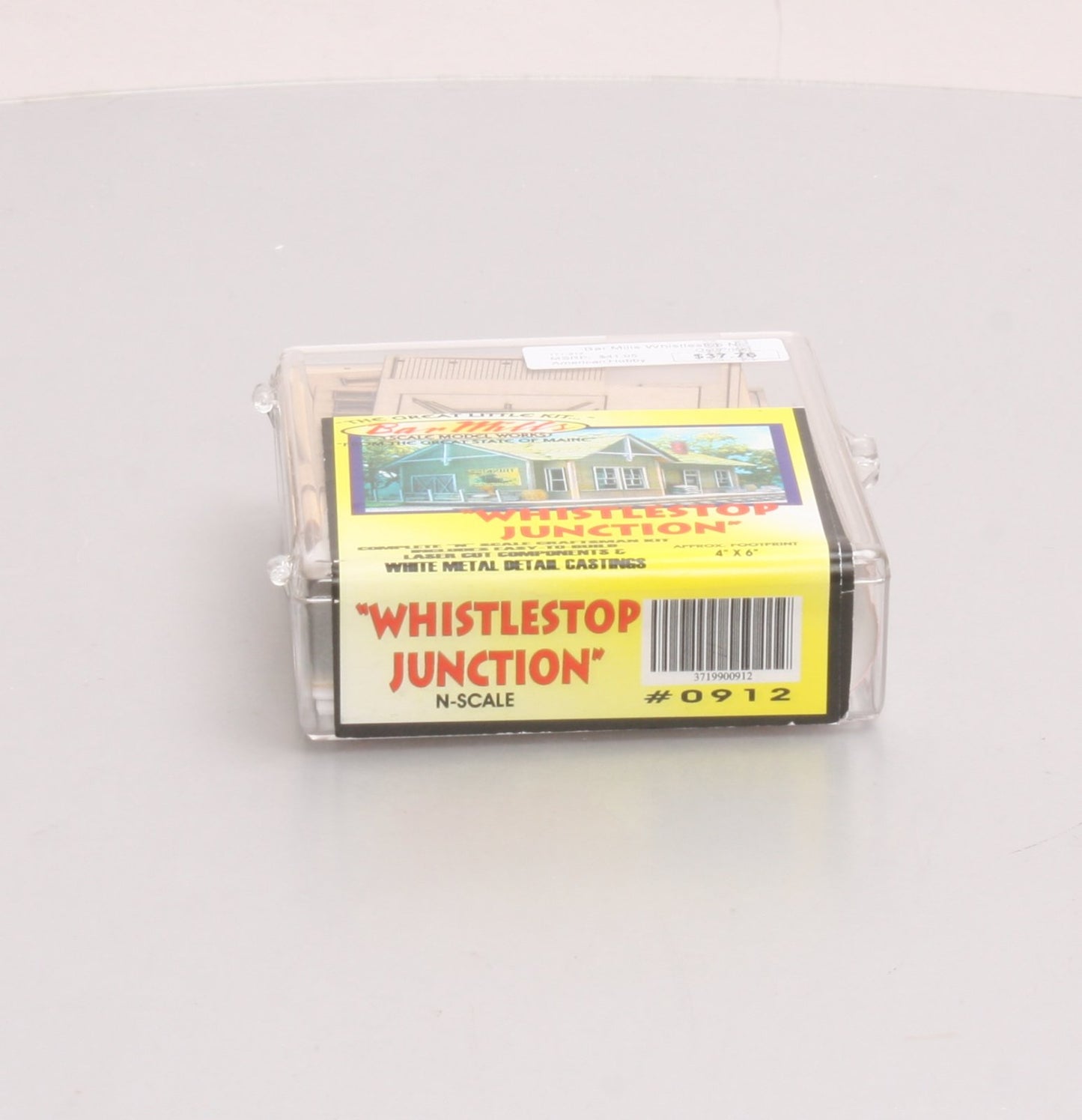 Bar Mills 0912 N Whistle Stop Junction Depot Model Kit