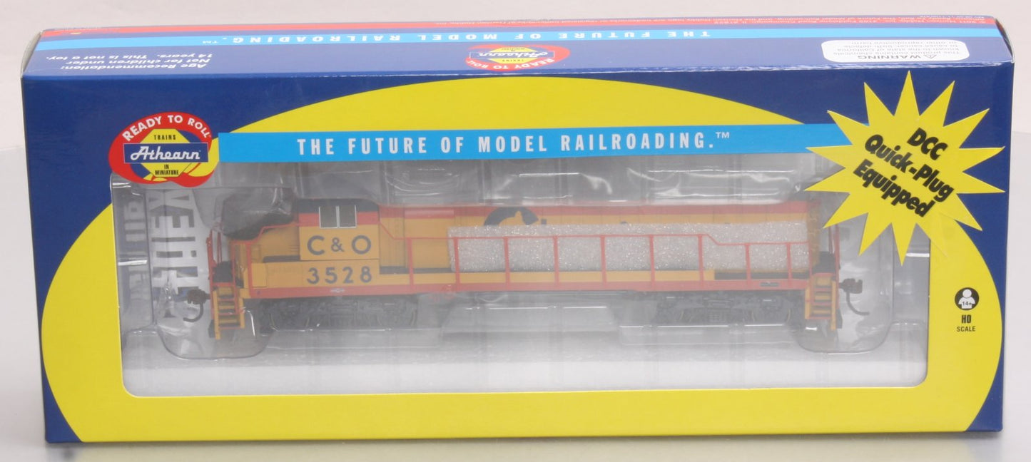 Athearn 96062 HO Chessie System/C&O EMD GP35 Diesel Locomotive #3528