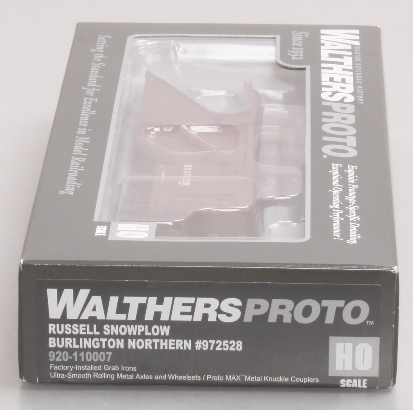 Walthers 920-110007 Burlington Northern Russell Snowplow #972528