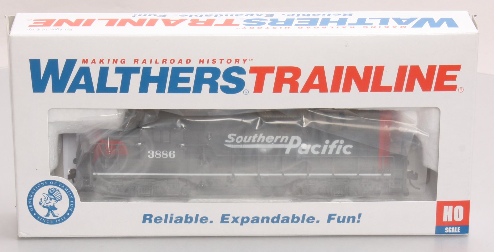 Walthers 931-142 Southern Pacific GP9M Diesel Locomotive #3886