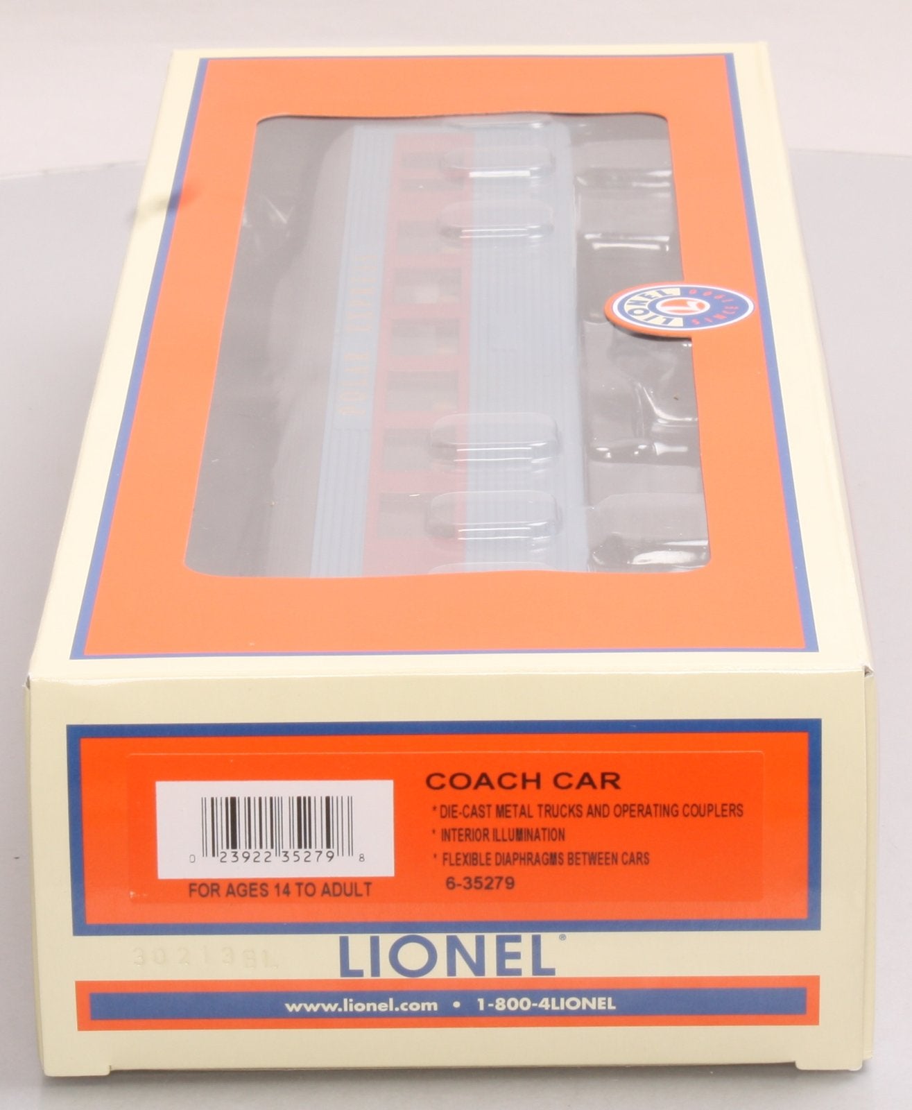 Lionel 6-35279 Polar Streamline Coach