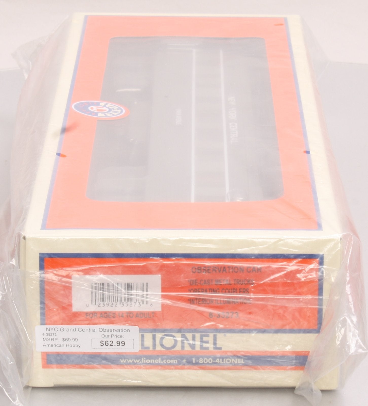 Lionel 6-35273 O Gauge NYC 