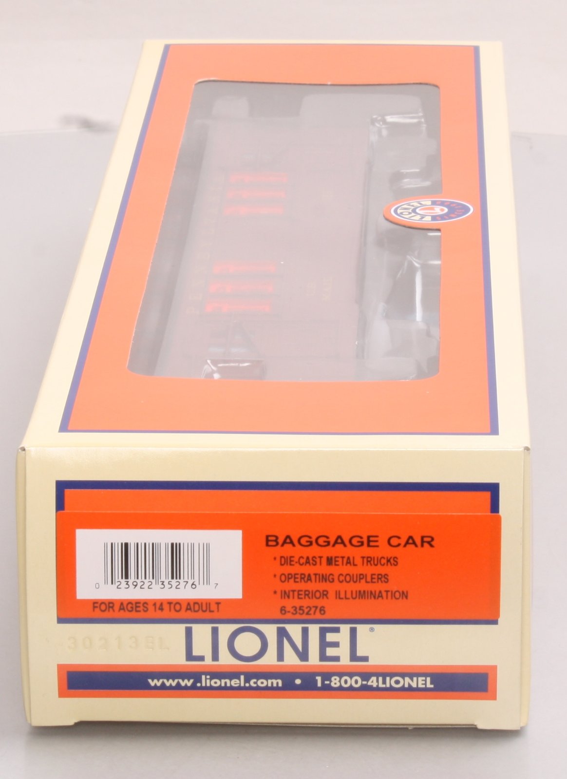 Lionel 6-35276 O Gauge Pennsylvania Baggage Car #105