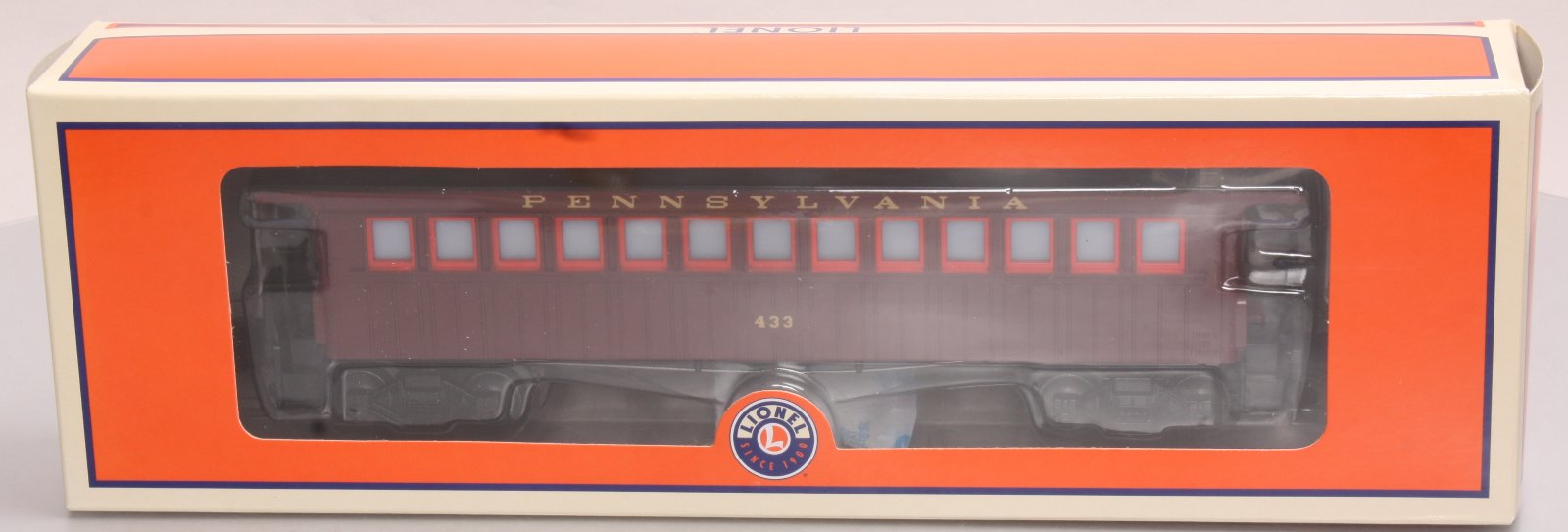 Lionel 6-35274 O Gauge Pennsylvania Coach Car #433
