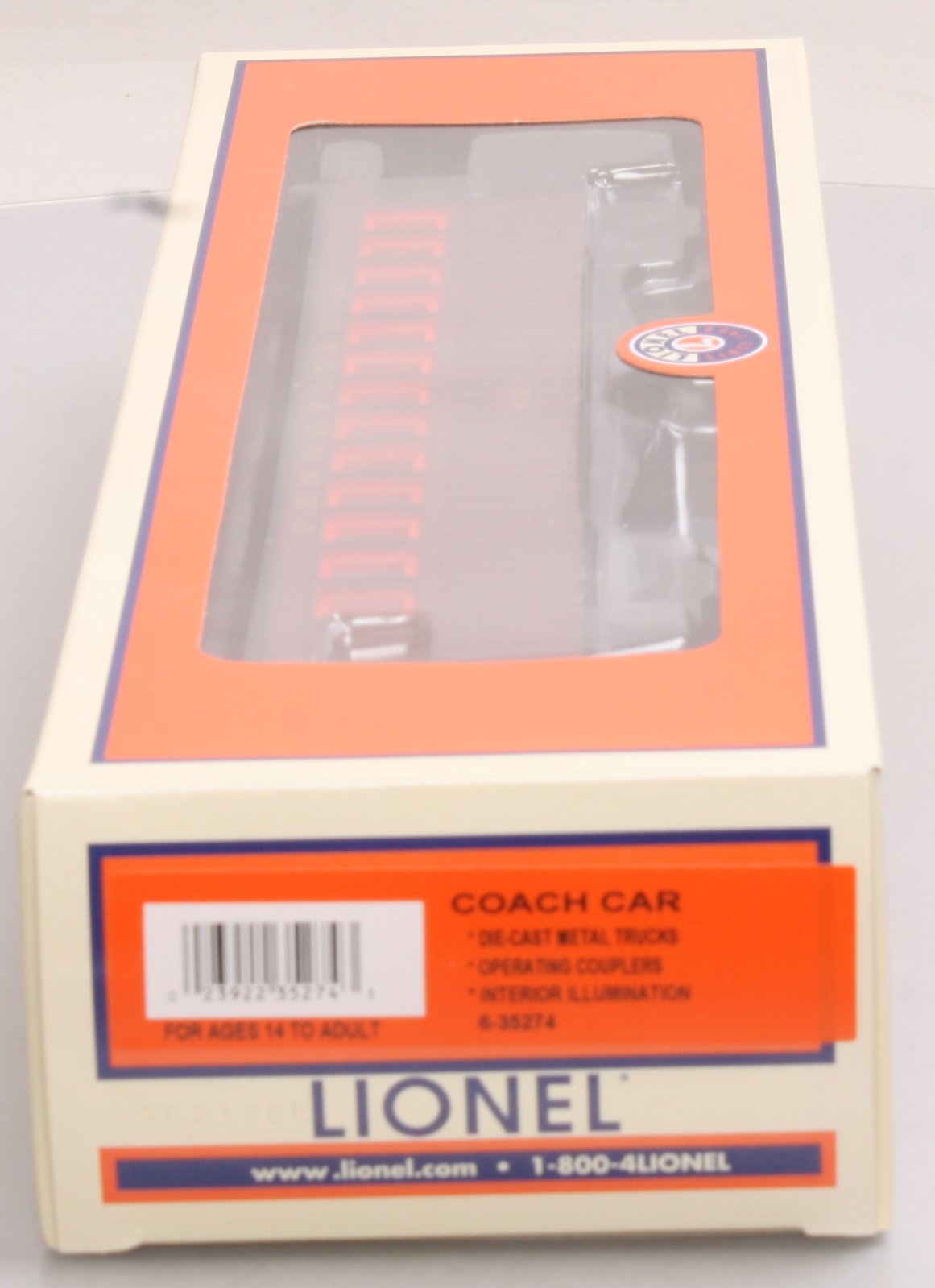 Lionel 6-35274 O Gauge Pennsylvania Coach Car #433