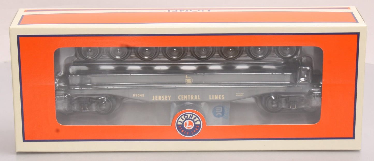 Lionel 6-81045 O Gauge Central New Jersey Flatcar With Wheel Load