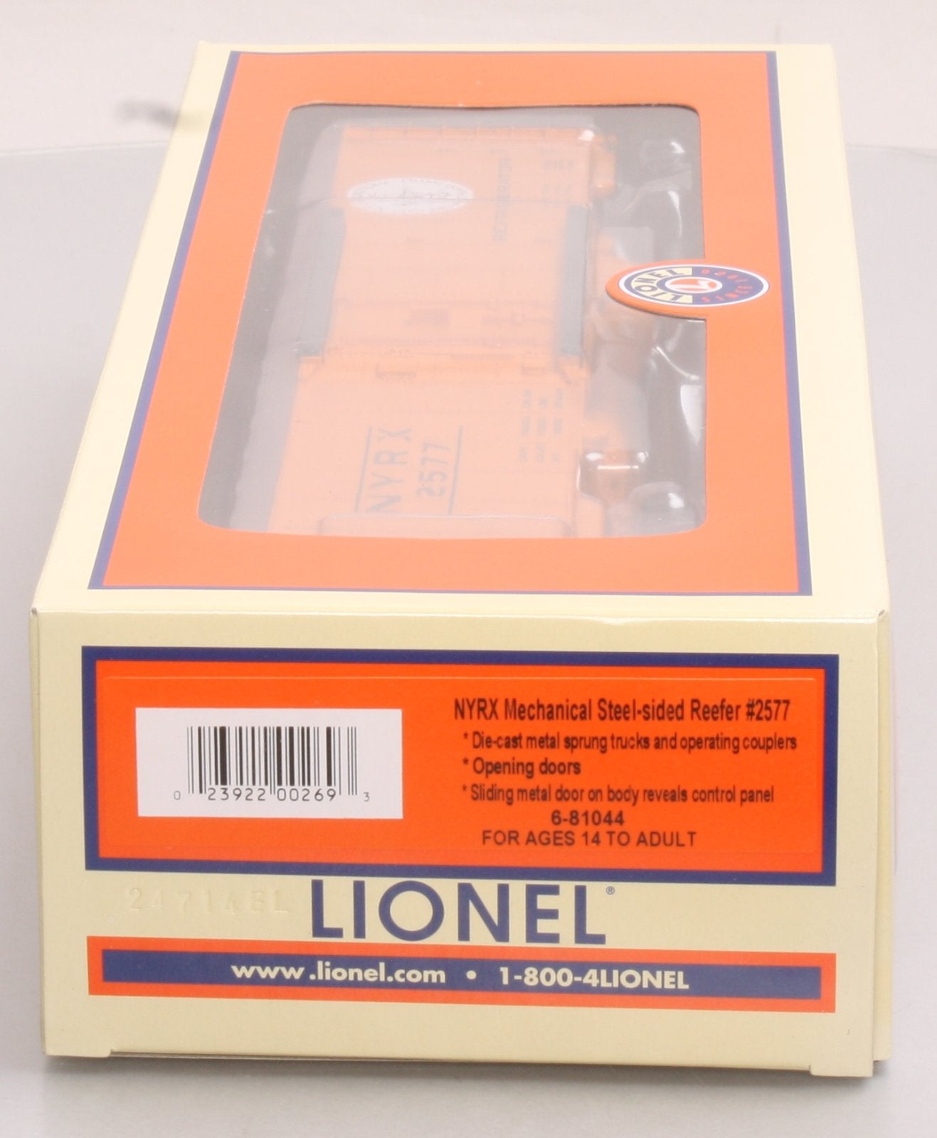 Lionel 6-81044 NYRX Reefer