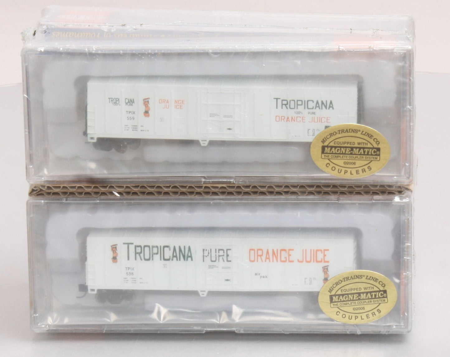 Con-Cor 14836 N 57' Mechanical Reefers (Set of 4)