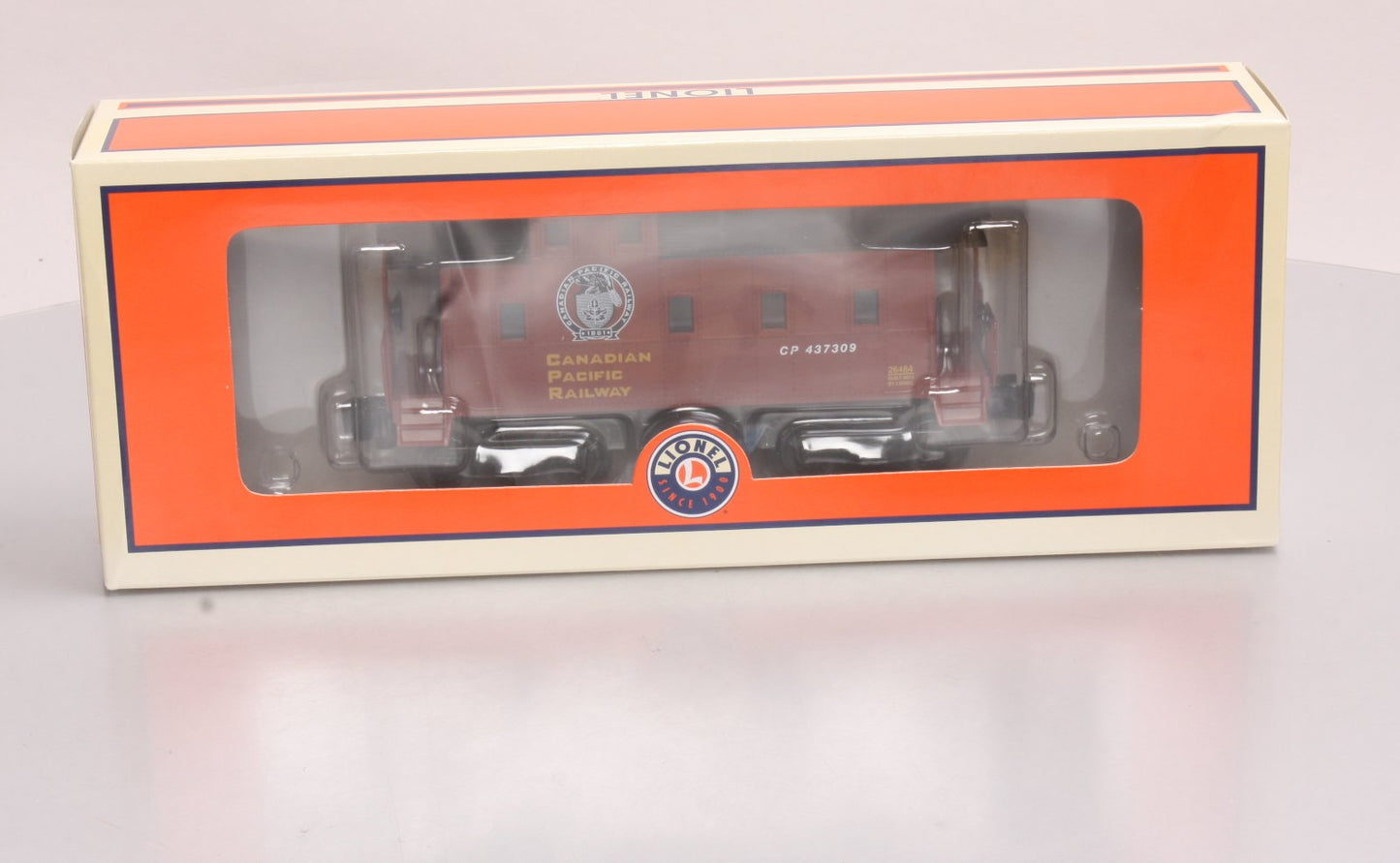 Lionel 6-26484 O Gauge CP Square Window Caboose #437309