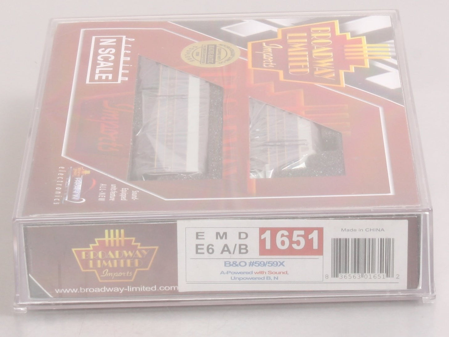 Broadway Limited 1651 N Baltimore & Ohio Diesel EMD E6 A/B Set #59/59X