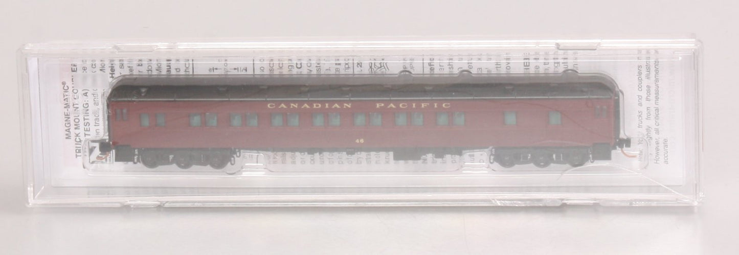 Micro-Trains 14300080 N Canadian Pacific 83' 28-1 Heavyweight Parlor Car #46