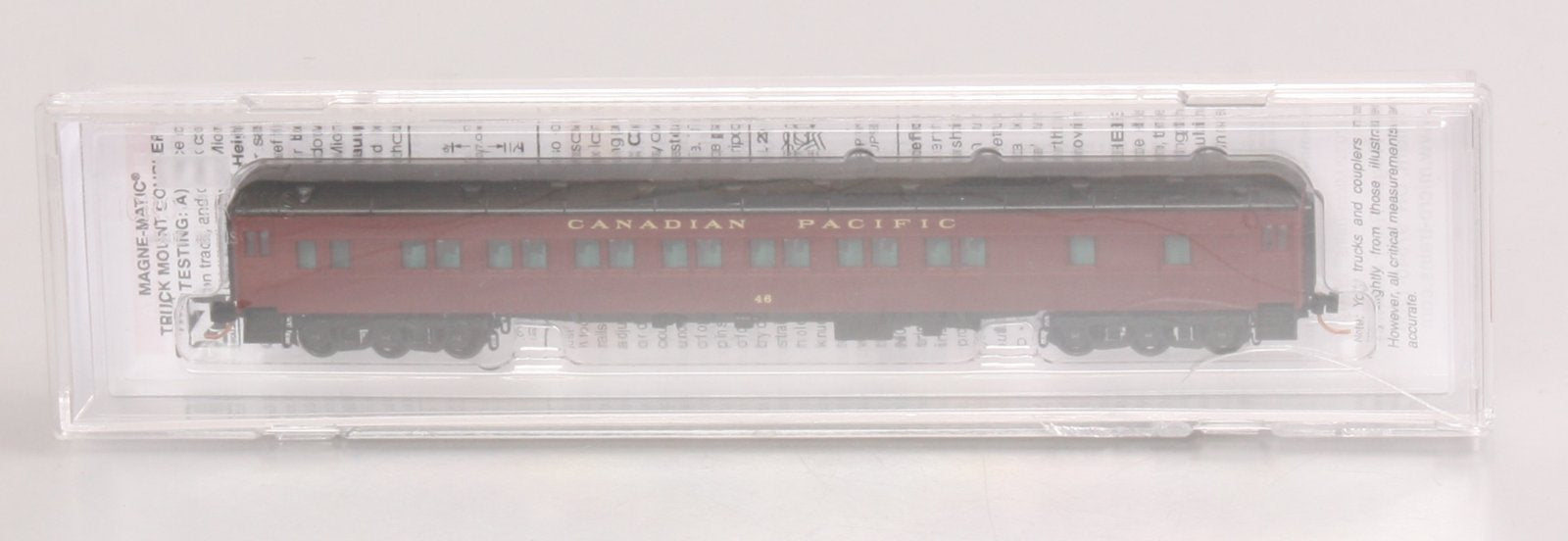 Micro-Trains 14300080 N Canadian Pacific 83' 28-1 Heavyweight Parlor Car #46