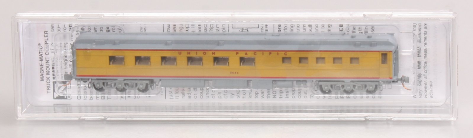 Micro-Trains 14600060 N Union Pacific 80' Heavyweight Diner Car #3623