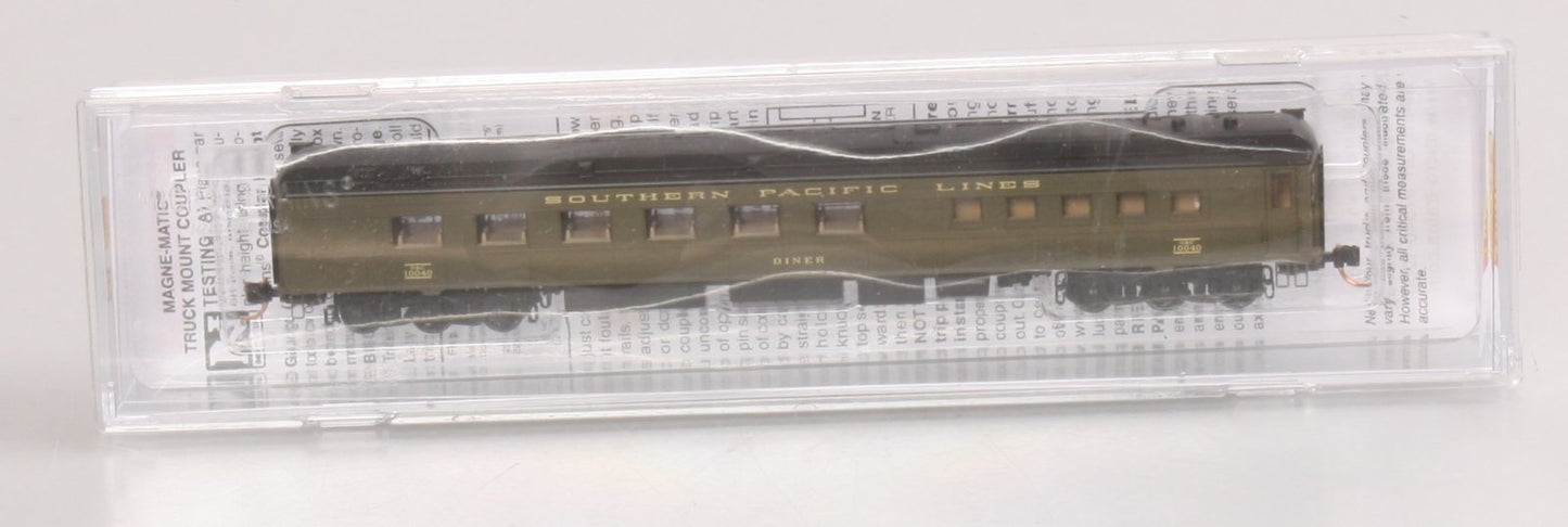 Micro-Trains 14600070 N Southern Pacific 80' Heavyweight Diner Car #10040
